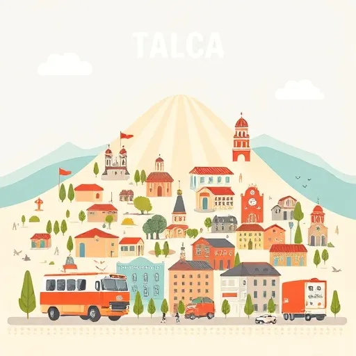 ¿Dónde queda Talca exactamente?